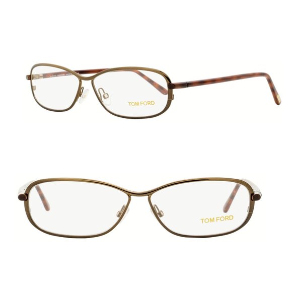 NEW TOM FORD TF5161 045 HAVANA AUTHENTIC EYEGLASSES RX 56-11 🎁 - Picture 1 of 3